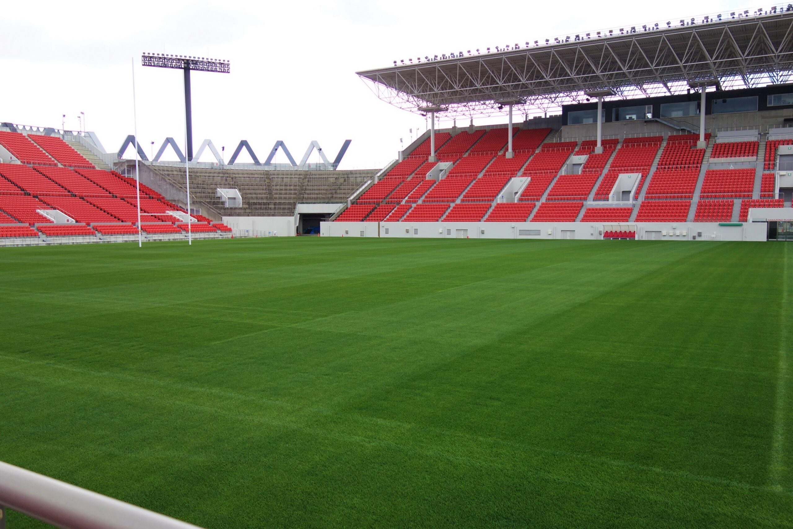 花園ラグビー場のスタジアム座席４選 番外編 ピカッと東大阪