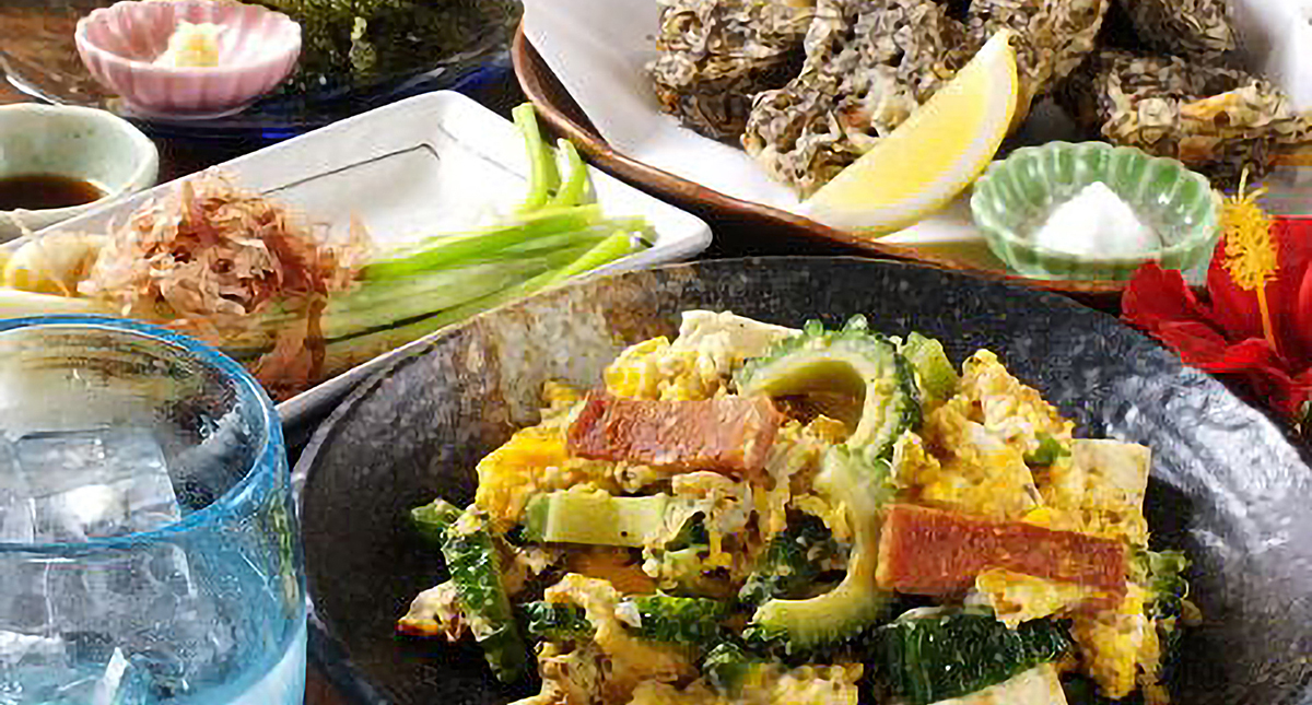 沖縄料理 垣花家 ひがしおおさか 食感クーポン