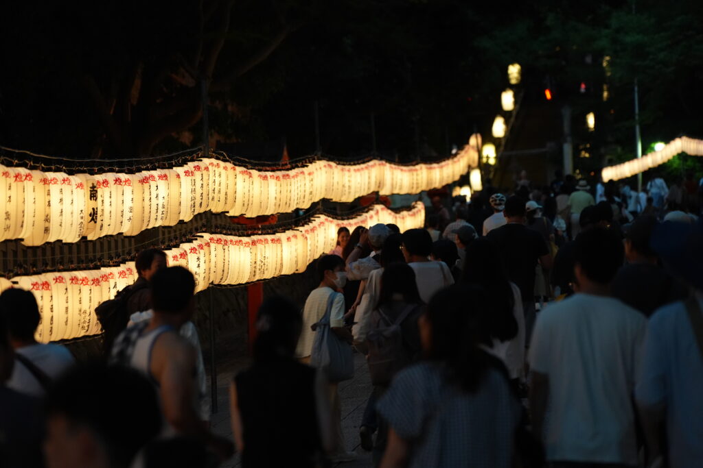 燈明祭提灯